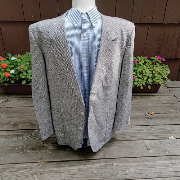 Aldo DiFirenze Men's Tweed Coat/Jacket - Picture 6 of 12